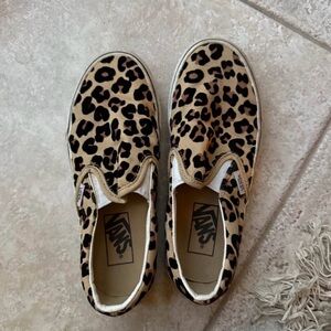 Vans Leopard Slip-On Sneakers